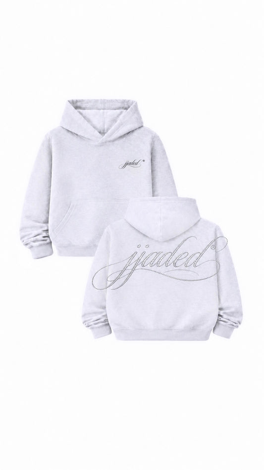 jjaded rhinestone hoodie